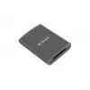 Transcend RDE2 karšu lasītājs USB 3.2 Gen 2 Type-C pelēks