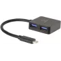 Renkforce RF-3754006 saskarnes centrmezgls USB 3.2 Gen 1 (3.1 Gen 1) Type-A 5000 Mbit/s melns (RF-3754006)