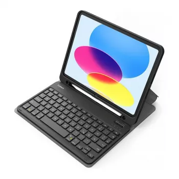 inateck tastatūra iPad 11 iPad Air 4/5Gen Com. QWERTZ melna