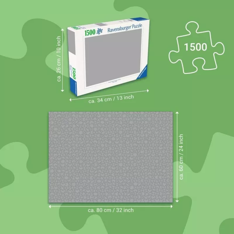 Puzle Ravensburger The zaļa House 1500 gab.