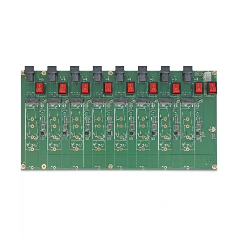 SSD plates DELOCK 8x M.2 NVMe Key M SFF-8643 61073
