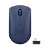 Bezvadu optiskā pele Lenovo 540 RF, abpusēja, 2400 DPI, 2,4 GHz USB‑C uztvērējs, zila