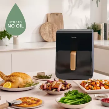 Karstā gaisa fritieris Panasonic NF-CC600 6 L 1450 W Melns