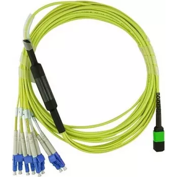 Optiskās šķiedras kabelis BlueOptics MTP-4LC-S2M-BO 4x LC G.657.A1 2 m Zaļš