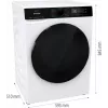 Gorenje WD2PA854ADW/AT veļas mazgājamā mašīna ar žāvētāju Brīvi stāvoša Priekšējā ielāde Balta D