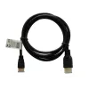 HDMI kabelis SAVIO CL-39 1 m — A tipa (vīrišķais) uz D tipa Micro (vīrišķais), HDMI 1.4, 4096x2160, ARC, Ethernet, zeltīti kontakti, melns