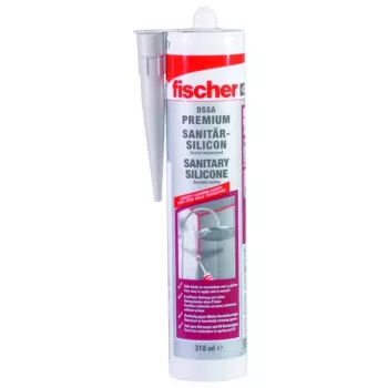 Akrila hermētiķis Fischer 53120 310 ml melns