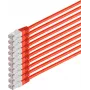 Tīkla kabelis ShiverPeaks 75711-H0.25R-SET10 CAT6 S/FTP PIMF, 10 gab. komplekts