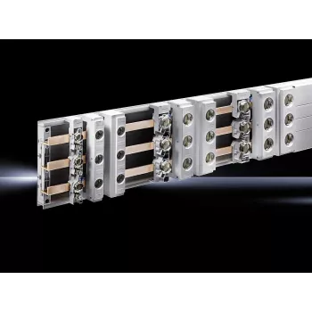Rittal SV 3418.010 spaiļu bloks, 400 V, 63 A, 27 mm x 209 mm