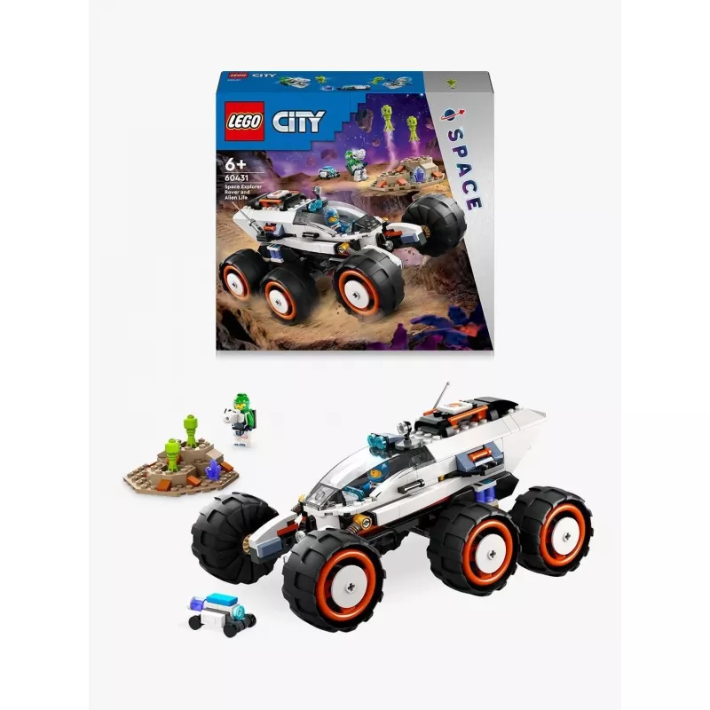 Lego City 60431 Kosmosa pētnieka roveris un citplanētiešu dzīvība