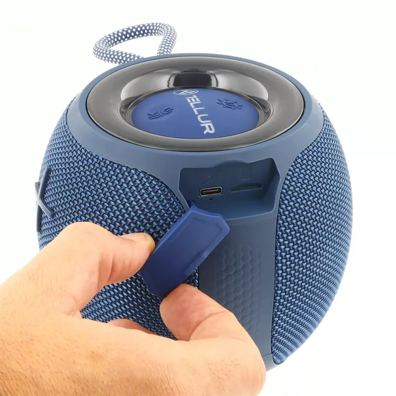 Pārnēsājams skaļrunis Tellur Mirage Bluetooth skaļrunis 12W zils