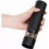 Sāls dzirnaviņas PROMIS MP34, keramikas asmens, regulējams malums, 180 mm, melnas, USB