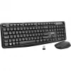 Ultron UMC300 Tastatūras un peles komplekts - RF bezvadu Vācu Melns (364180)