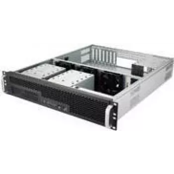 Fantec SG-290 2HE 550MM W/O PS 48,30cm (19) Servergehäuse paredzēts den Einbau in 48,30cm (19) Industrieschränke. Robuste Konstruktion und hochwertige Verarbeitung. Geeignet zum Aufsetzen von drošība Server, Web Server, Online Game Server, NAS und SAN. Erweiterbar mit Teleskopschienen. (2214)