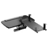 Maclean zemgalda tastatūras turētājs, regulējams, maks. 5 kg, melns, MC-156 B