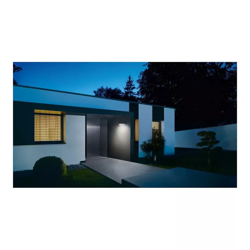 Āra sienas gaismeklis Steinel L 825 SC, LED nemaināms 1,2 W, antracīts, alumīnijs/plastmasa, 331×157×95 mm