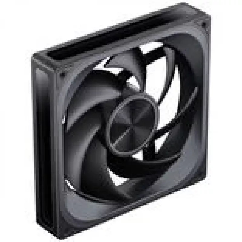 140mm PWM ARGB korpusa ventilators Jonsbo ZA-140B — 140mm, PWM vadība, ARGB, melns