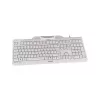 CHERRY KC 1000 SC viedkaršu tastatūra ar vadu, gaiši pelēka, USB, QWERTY, UK
