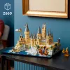 LEGO 76419 Harry Potter Cūkkārpas pils un teritorijas liels komplekts pieaugušajiem, iekļaujot ikoniskas vietas: Lielā zāle, Noslēpumu kambaris un vēl citas