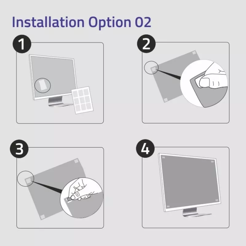 Qoltec GDPR privātuma filtrs 23 | 16:9 | Acu kopšana | Panorāmas