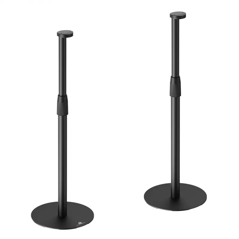 Grīdas statīvs MACLEAN MC-496 Sonos Era 100 un 300, regulējams augstums 682–1068 mm