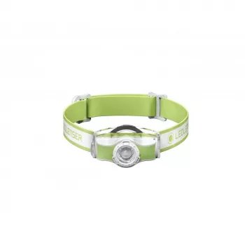 Ledlenser galvaslampa - MH3 Zaļa/Balta