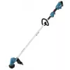 Makita DUR192LRT1, zāles trimmeris, J-veida rokturis, 6000 apgr./min, melns, tirkīza, 30 cm, 87,8 dB