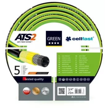 Dārza šļūtene Cellfast 15-120 3/4 collas, 25 m garums