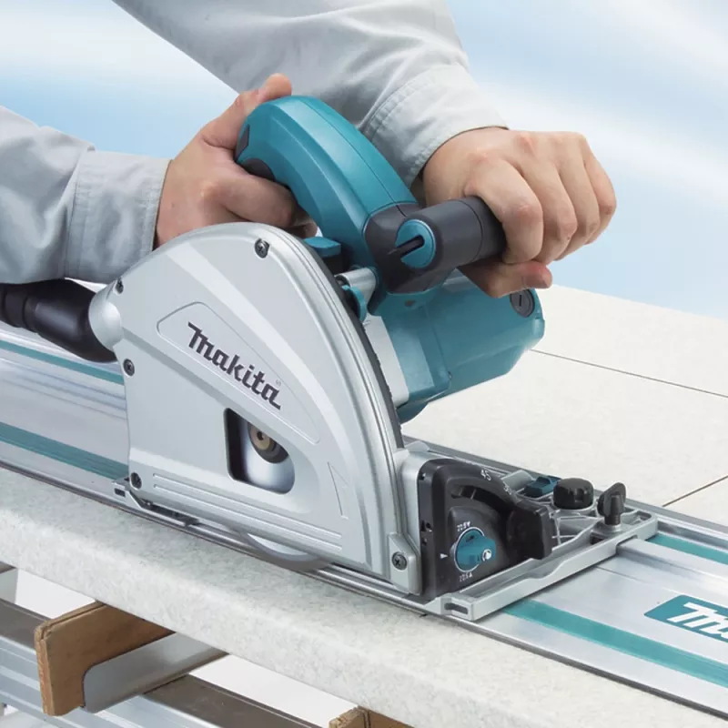 Makita SP6000J portatīvais ripzāģis 16.5 cm Melns, Zils 6400 RPM 1300 W