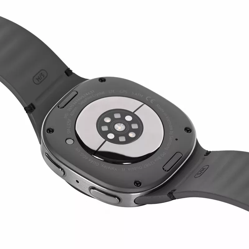 Samsung Galaxy Watch 8 3.3 cm (1.3 collas) AMOLED 40 mm Digitāls 438 x 438 pikseļi Skārienekrāns 4G Grafīts Wi-Fi GPS (satelīts)