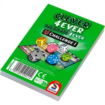 Clever 4ever - Challenge, papildu bloks, spēļu bloks 75 lapas