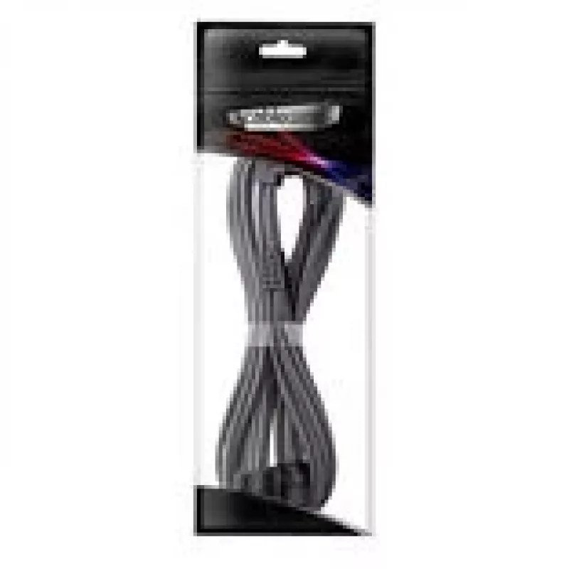 CableMod C-Series Pro Anschlusskabel Variante A 90mm 16‑Pin uz 2×8‑Pin PCIe ogleklis