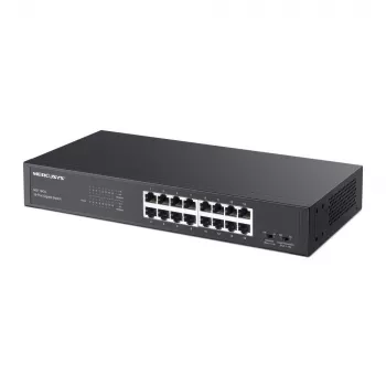 Mercusys MS116GS tīkla slēdzis Gigabit Ethernet (10/100/1000) Melns