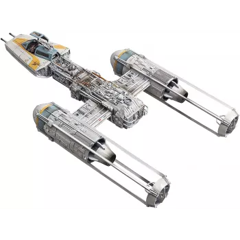 REVELL kosmosa kuģa modeļa montāžas komplekts mērogā 1:72, garums 226 mm, 89 detaļas