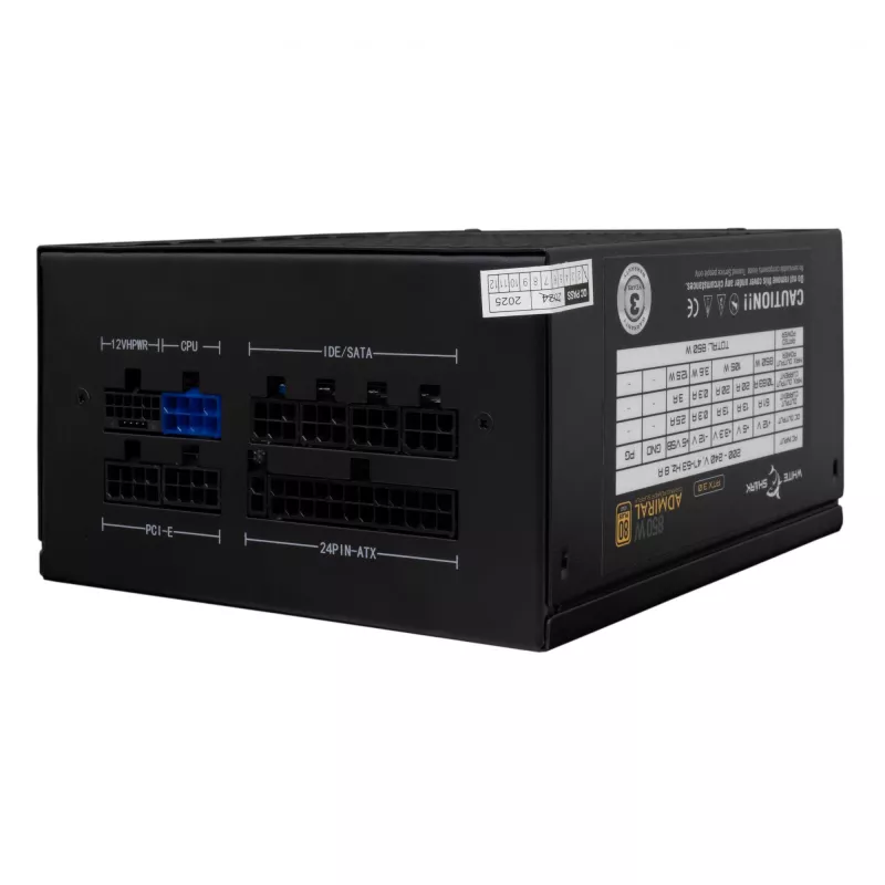Barošanas bloks White Shark GPSU-850W Admiral 850 W