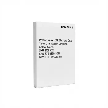 PanzerGlass 2-in-1 maciņš Samsung Galaxy A26 5G — Tango funkcionālais maciņš, aizsargvāciņš ar karšu glabātuvi
