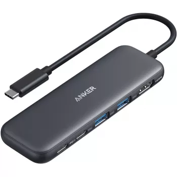 Anker 332 vadu USB 3.2 Gen 1 Type-C melns 100W 4K Ultra HD