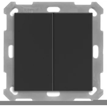 MDT BE-TAL55B206.01 KNX spiedpoga Light 55 Basic 2 virzienu Melna matēta Neitrāls 1 (BE-TAL55B206.01)