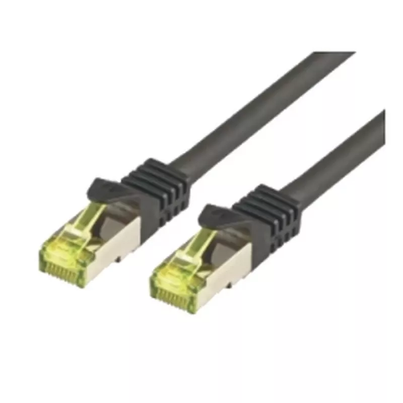 Tīkla kabelis M-Cab CAT7 S-FTP PIMF RJ-45 15m Melns