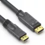 PureLink PI5110-010 video kabelis-adapteris 1 m DisplayPort HDMI melns (PI5110-010)
