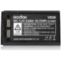 Uzlādējamā kameras baterija Godox VB-26B V1 un V860III, 2600 mAh