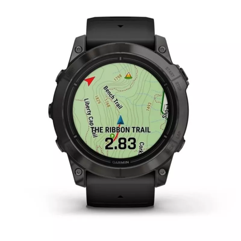 Garmin EPIX PRO g2 51mm Sapphire Carbon Gray DLC Titanium Melns