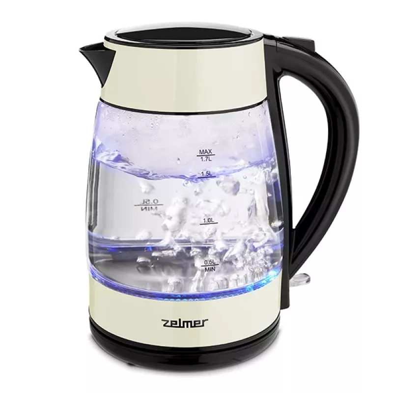 Zelmer ZCK8011I elektriskā tējkanna 1.7 L 2200 W Melna, Dzeltena