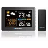 Laika stacija BLAUPUNKT WS30BK ar bezvadu āra sensoru, krāsu LCD, pulksteni, modinātāju, barometru, °C, 1 sensors