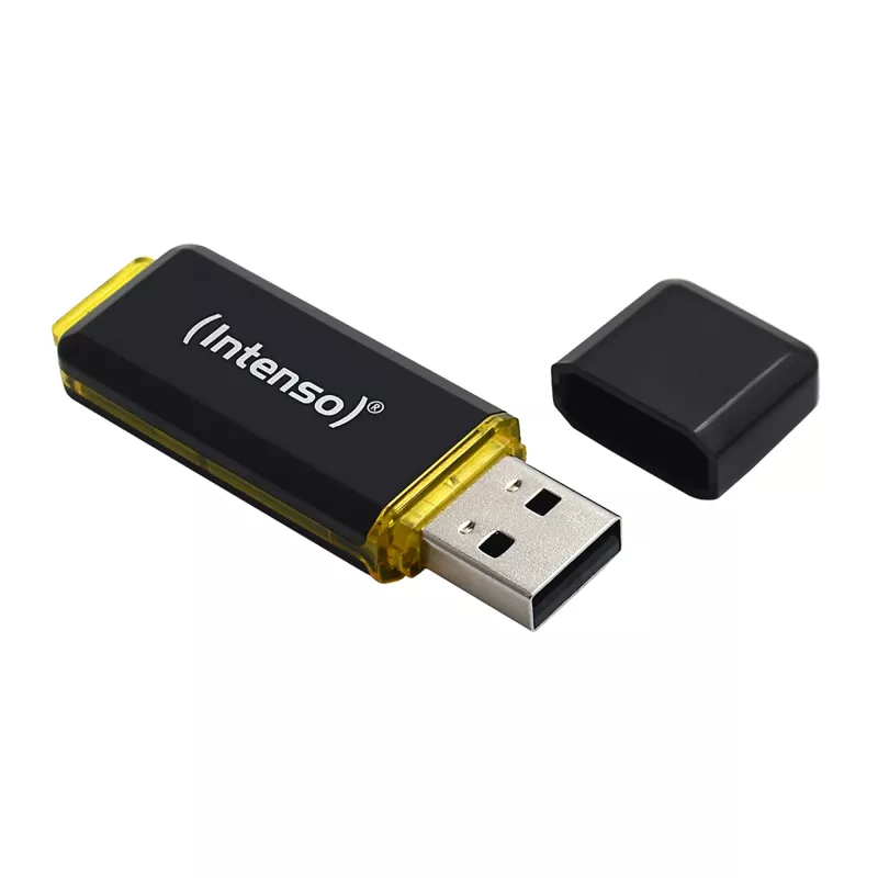 USB zibatmiņa Intenso 256 GB USB Type-A 3.2 Gen 1 Melna Dzeltena