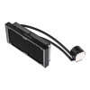Gamemax | CPU Liquid cooler | ICEBURG 240 DIGITAL | Melns