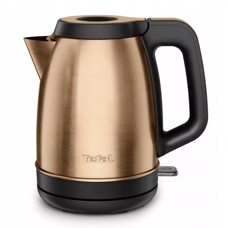 Elektriskā tējkanna Tefal 1,7 L 2400 W melna/vara krāsā