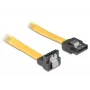 SATA kabelis DeLOCK 82479 0,5 m dzeltens
