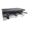 Steba RC 68 - Raclettegrills - 1,2 kW - Melns/nerūsējošais tērauds