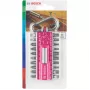 Skrūvgrieža uzgaļu komplekts Bosch 2607002821 — 21 gab.: Torx, PH, PZ, sešstūris